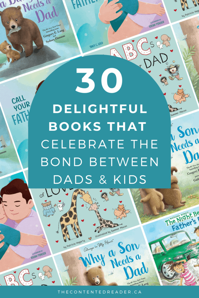 Father's Day Books for Kids Pinterest Image