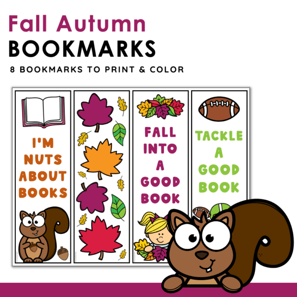 Fall Bookmarks Thumbnail