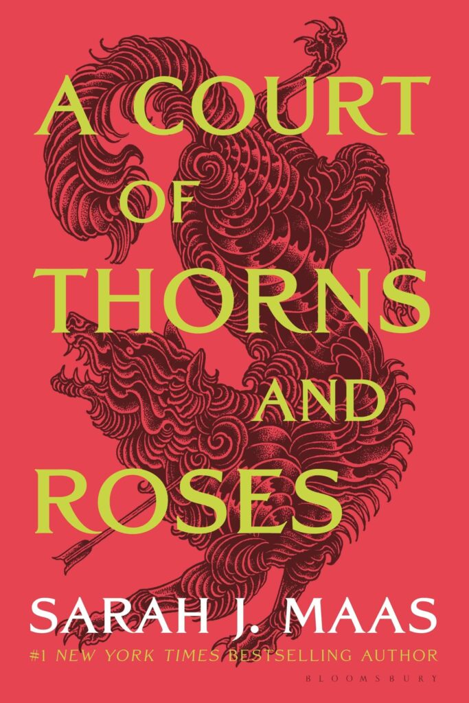 A Court of Thorns and Roses by Sarah J. Maas Book Cover