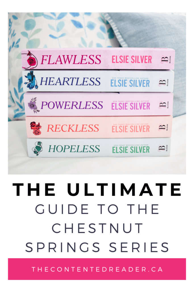 Chestnut Springs Series Books in Order Pinterest Image