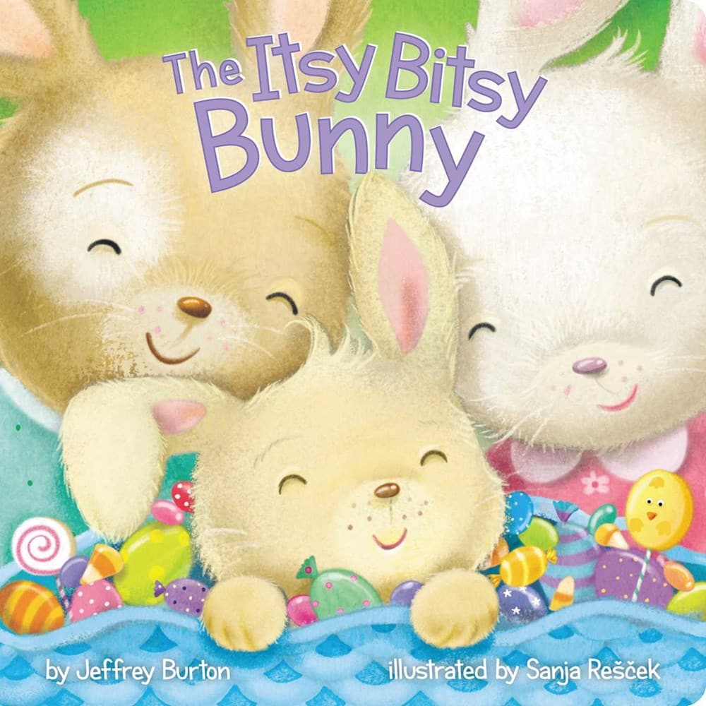 The Itsy Bitsy Bunny by Jeffrey Burton Book Cover