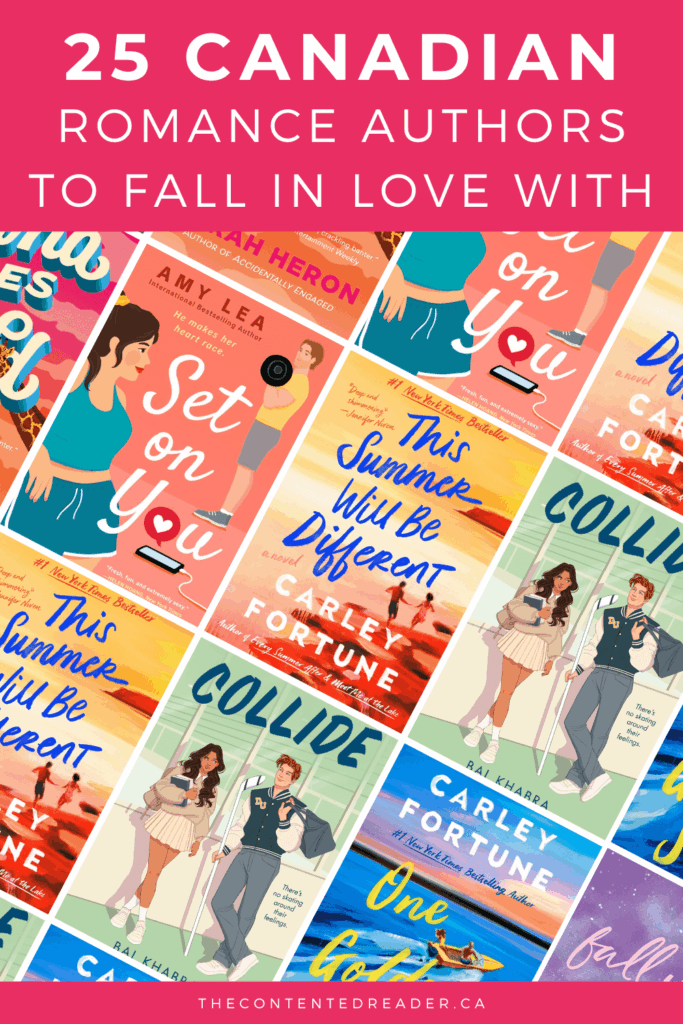 Canadian Romance Authors to Read Pinterest Image