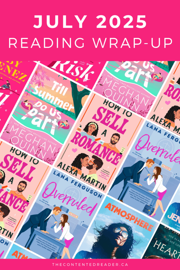 July 2025 Reading Wrap Up Pinterest Image