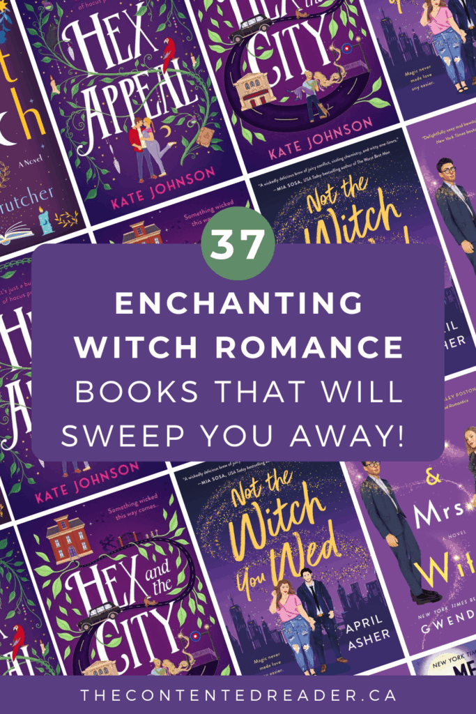 Witch Romance Books Pinterest Image