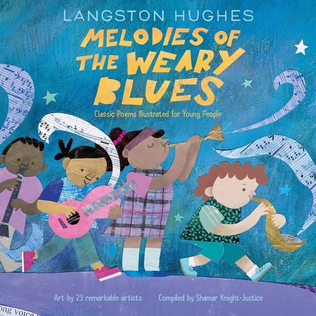 Melodies of the Weary Blues by Langston Hughes Book Cover