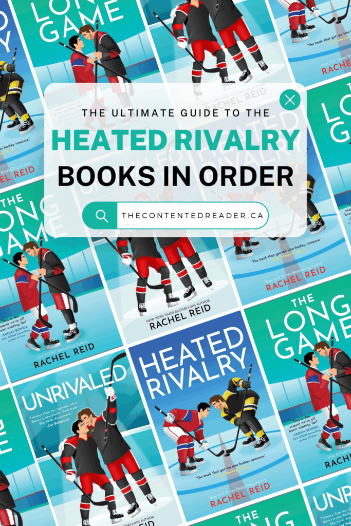 Heated Rivalry Books in Order Pinterest Image