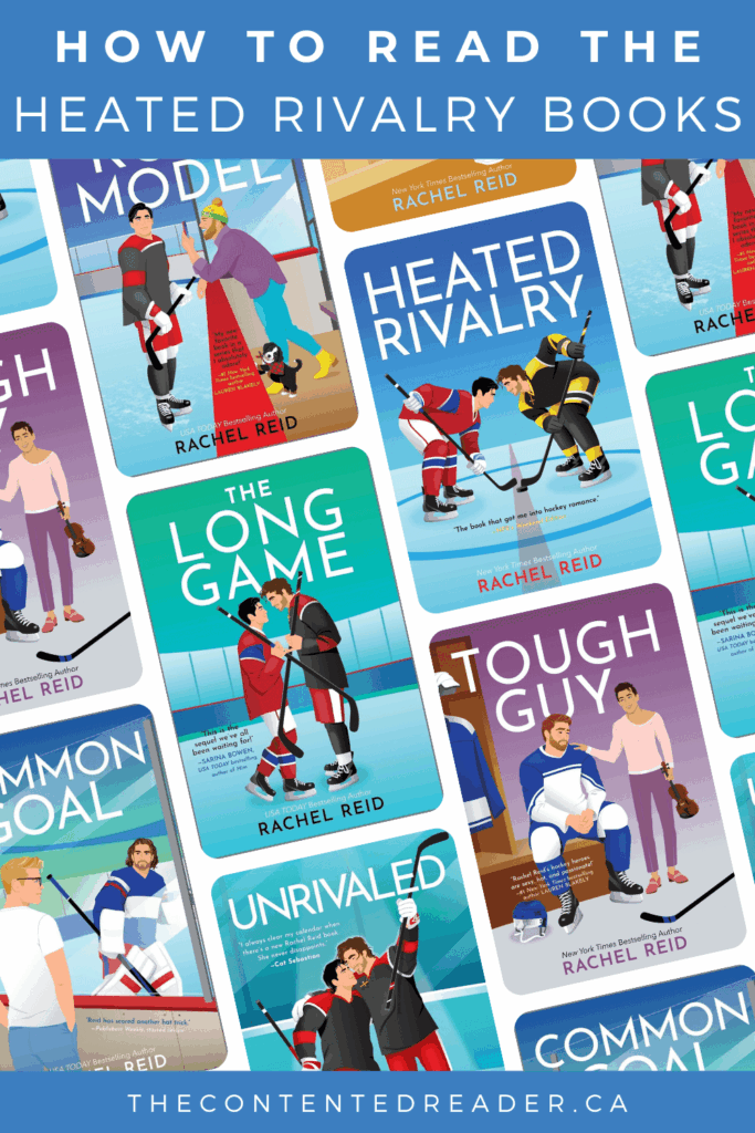Heated Rivalry Books in Order Pinterest Image