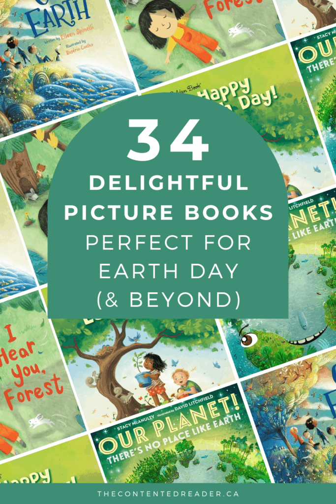 Earth Day Books for Kids Pinterest Image