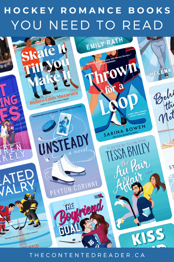 Hockey Romance Books Pinterest Image