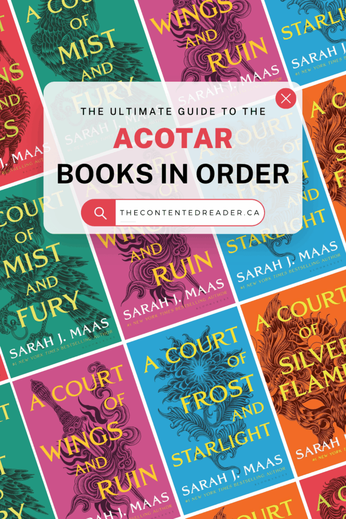 How to Read the ACOTAR Books in Order Pinterest Image