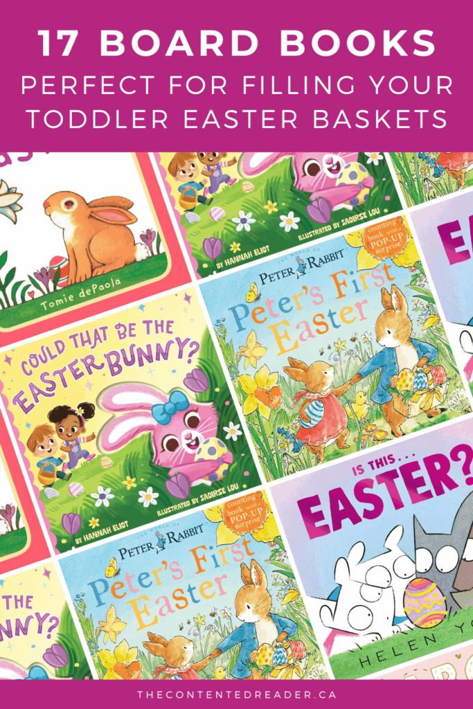 Easter Books for Kids to Read Pinterest Image