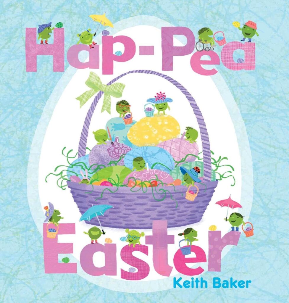 Hap-Pea Easter by Keith Baker Book Cover
