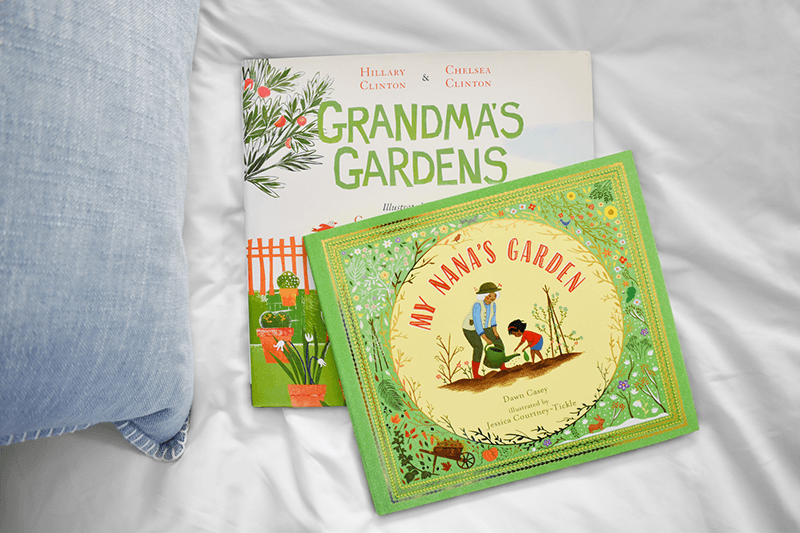 Gardening Books for Kids • Picture Books Featuring Gardens for Kids Featured Image