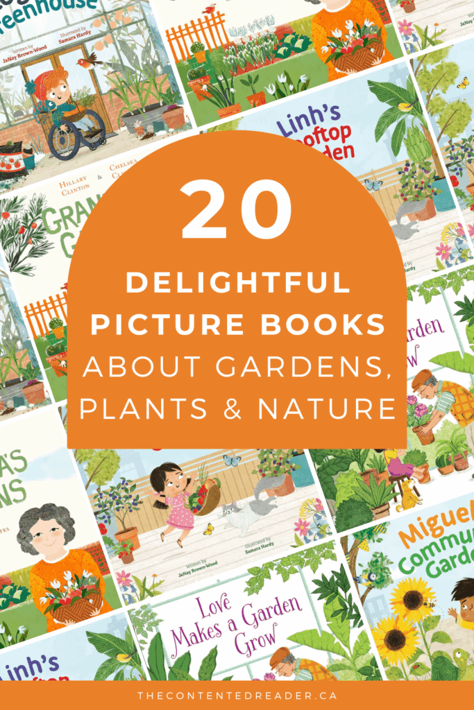 Gardening Books for Kids Pinterest Image