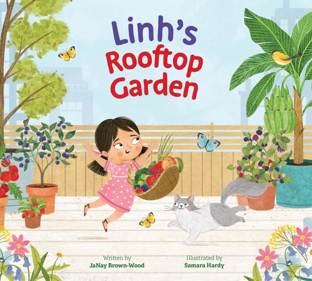 Linh's Rooftop Garden by JaNay Brown-Wood Book Cover