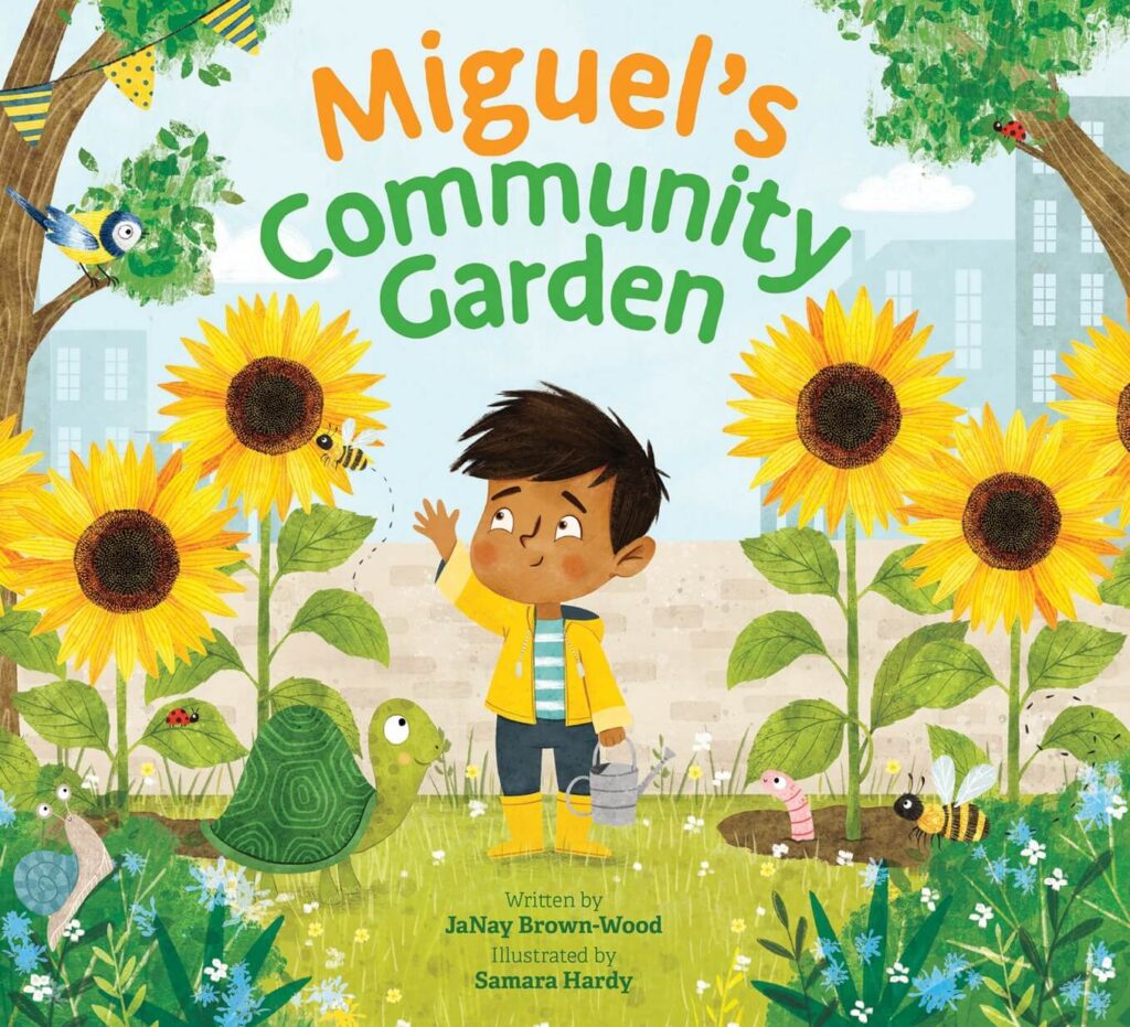 Miguel's Community Garden by JaNay Brown-Wood Book Cover