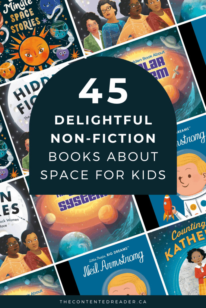 Space Books for Kids Pinterest Image