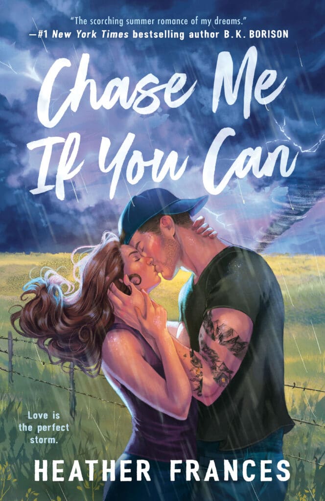 Chase Me If You Can by Heather Frances Book Cover