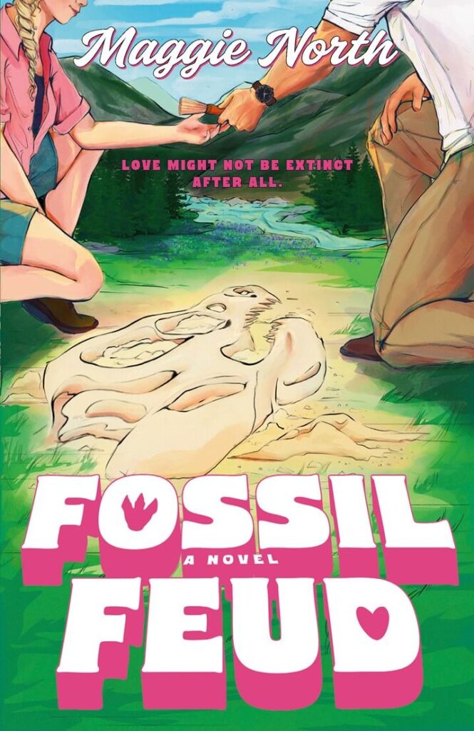Fossil Feud by Maggie North Book Cover