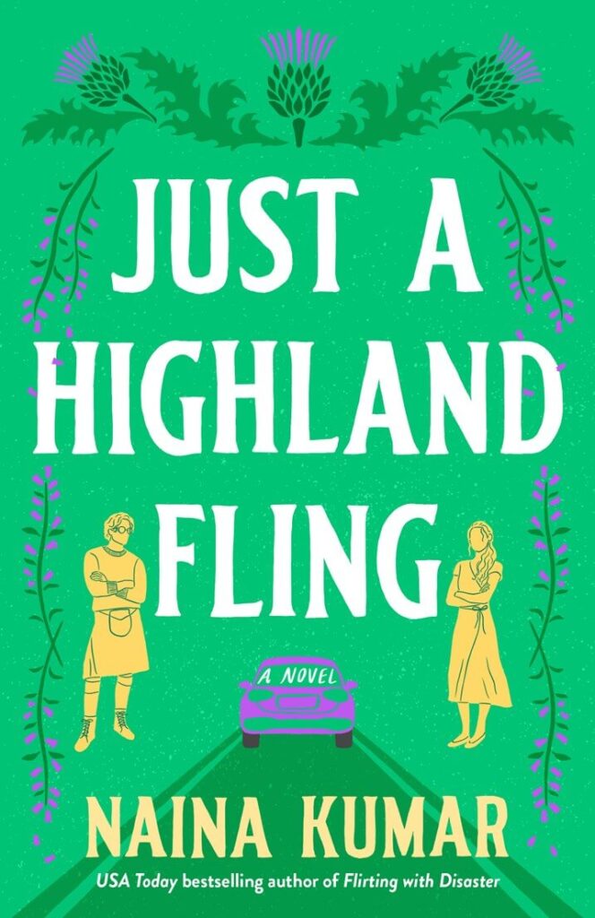 Just a Highland Fling by Naina Kumar Book Cover