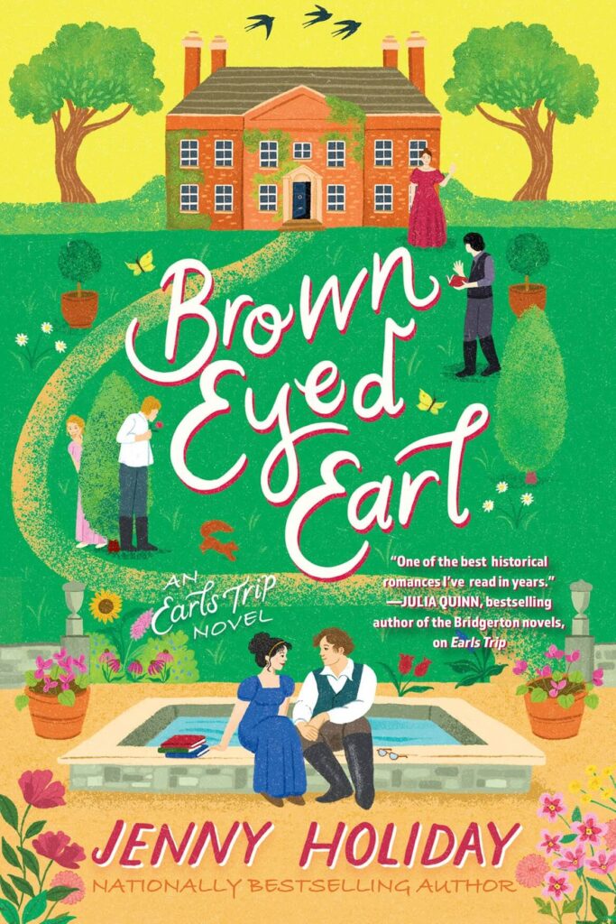Brown-Eyed Earl by Jenny Holiday Book Cover