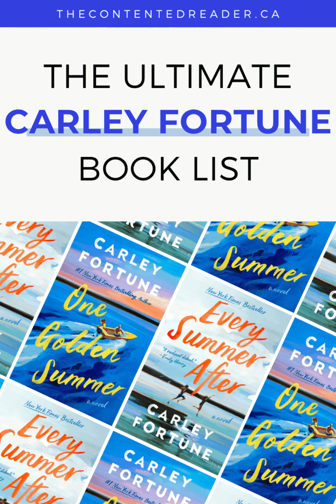 Carley Fortune Books in Order Pinterest Image