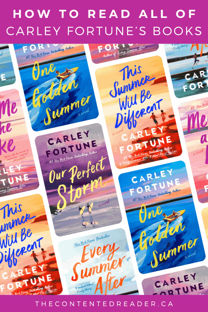 Carley Fortune Books in Order Pinterest Image