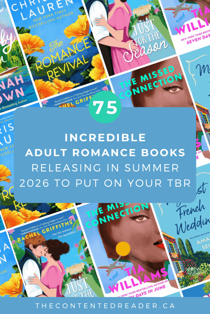 Summer 2026 Romance Books Pinterest Image