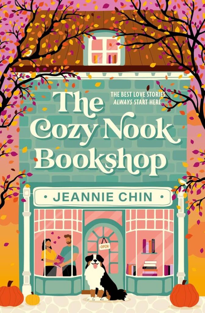 The Cozy Nook Bookshop by Jeannie Chin Book Cover