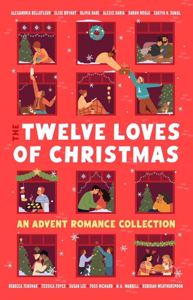 The Twelve Loves of Christmas Anthology by Atria Books Book Cover