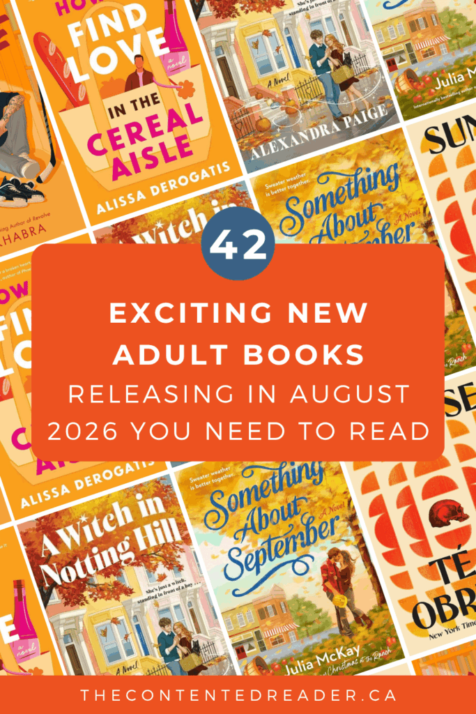 August 2026 Books Pinterest Image