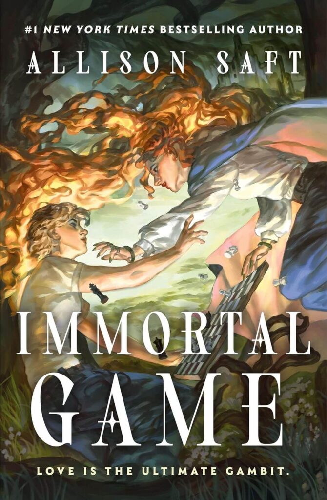 Immortal Game by Allison Saft Book Cover