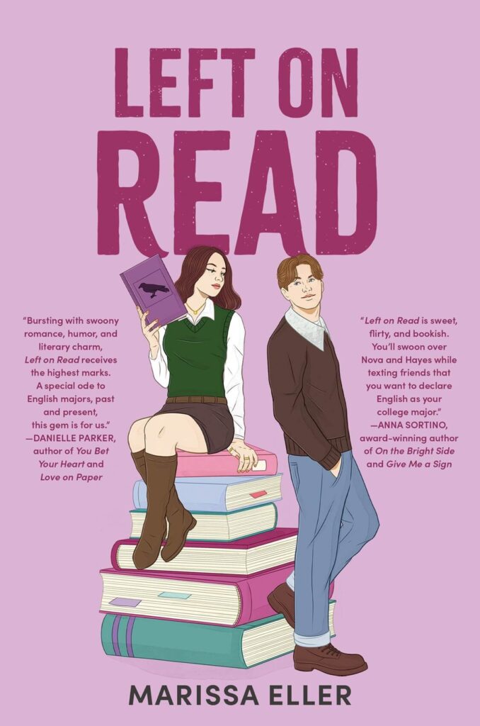 Left on Read by Marissa Eller Book Cover