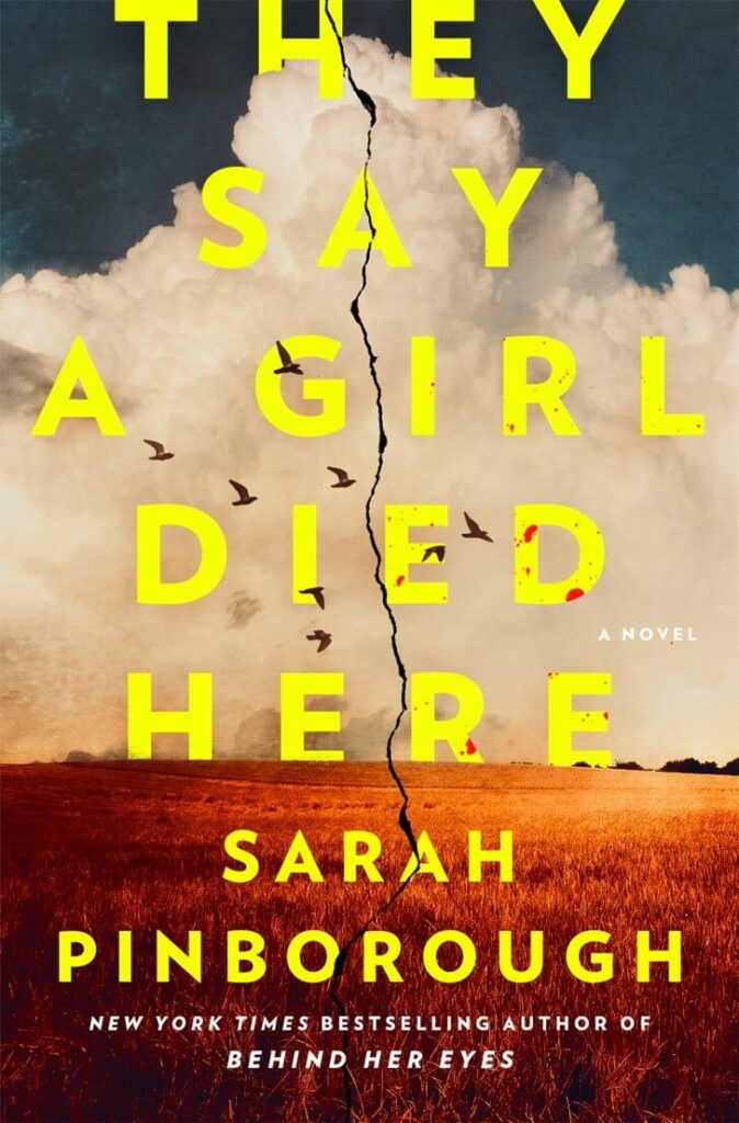 They Say a Girl Died Here by Sarah Pinborough Book Cover